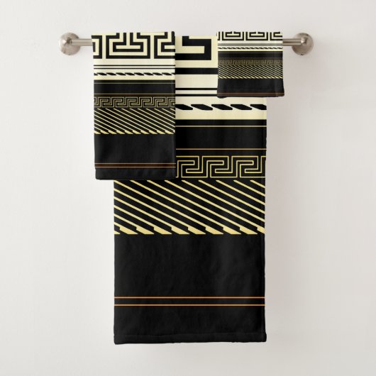 メアンダー線アート バスタオルセット (インサイチュ)