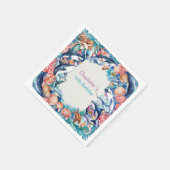 メイお洒落ジンジンジンジンジンベイバースデーパーティー スタンダードカクテルナプキン (角)