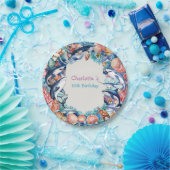 メイお洒落ジンジンジンジンジンベイバースデーパーティー ペーパープレート (パーティー)