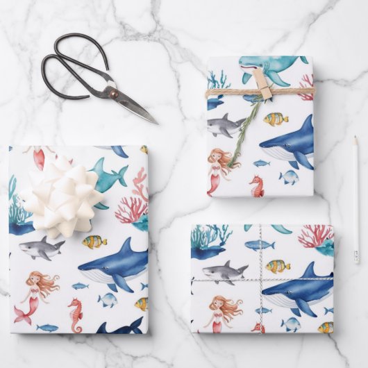 メイお洒落メダイ ラッピングペーパーシート (正面)