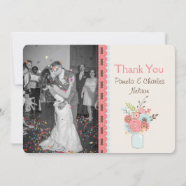 メイかわいらしソンの結婚サンキューカード サンキューカード
