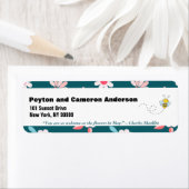 メイのテーマパーソナライズされたアドレス ラベル (インサイチュ)