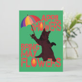 メイの花を持って来る 招待状 (スタンド正面)