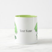 メイの誕生石龍：エメラルド マグカップ (中央)