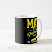メイは私の誕生日の月の丸ごと月 コーヒーマグカップ (正面右)