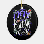 メイは私の誕生日の母、谷のリリー セラミックオーナメント (左)