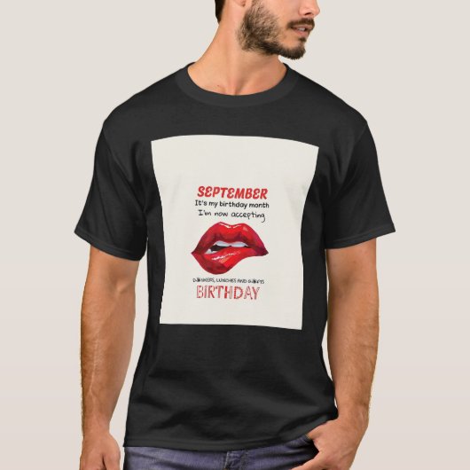 メイは私の誕生日は全体の月メイ誕生日モ Tシャツ (正面)