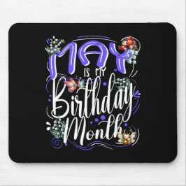 メイは私の誕生日ママ、メイ誕生日パーティー マウスパッド