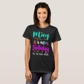 メイは私の誕生日Yesは今月の5月の日 Tシャツ (正面フル)