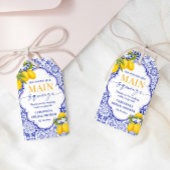 メイイタリアンンスクイーズブライダルシャワー ギフトタグ