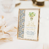 メイイタリアンンスクイーズブライダルシャワー 招待状