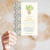 メイイタリアンンスクイーズブライダルシャワー 招待状