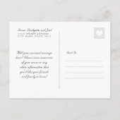 メイエレガントソンのJARの移動発表 案内ポストカード (裏面)