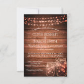 メイエレガントソンジャーライトズ結婚式招待状 招待状 (正面)