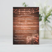 メイエレガントソンジャーライトズ結婚式招待状 招待状 (スタンド正面)