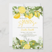 メイエレガントンスクイズレモンブライダルシャワー 招待状 (正面)