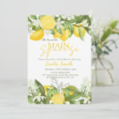 メイエレガントンスクイズレモンブライダルシャワー 招待状 (スタンド正面)