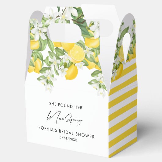 メイエレガントンスクイーズブライダルシャワー優先ボックス フェイバーボックス (オープン)