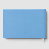 メイエレガントン素朴ジャーのデイジー結婚ズブルー ゲストブック (裏面)