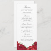 メイエレガントン・ジャー結婚のメニュー メニュー (正面/裏面)