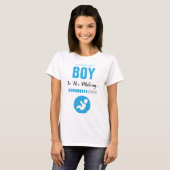 メイキングとプログレスの少年バースカイブルーおもしろい Tシャツ (正面フル)