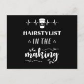 メイキングのヘアスタイリスト ポストカード (正面)