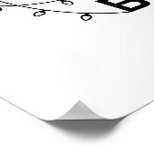 メイキングスピリッツ明るい – モダン休日タイポグラフィ ポスター (角)