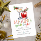 メイキングスピリツブライトホリデーパーティー招待状 招待状