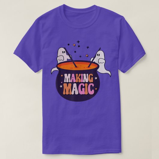 メイキング魔法幽霊ウィッチポションウィッチビブ不気味 Tシャツ (デザイン正面)