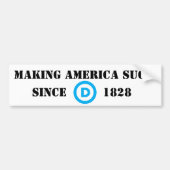 メイキング・アメリカ吸 バンパーステッカー (正面)