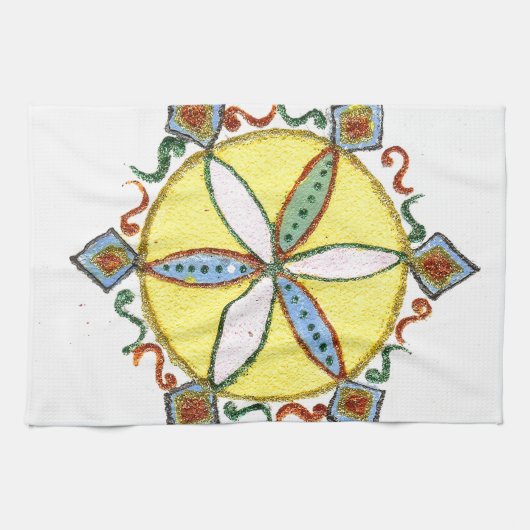 メイキング・ハクナ・マタタのスター キッチンタオル (横)