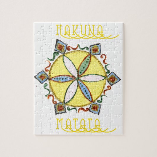メイキング・ハクナ・マタタのスター ジグソーパズル (縦)