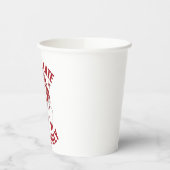 メイクおもしろいアッププン、グラムの女の子のユーモアは、後半がファブロ 紙コップ (左)