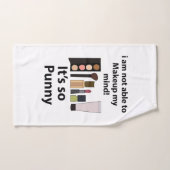 メイクおもしろいアップ ハンドタオル (ハンドタオル)