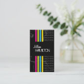 メイクはっきりした・アーティスト・ビジネス・カード 名刺 (スタンド正面)