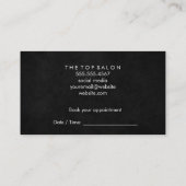 メイクアップとキス 予約カード (裏面)