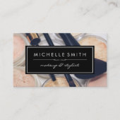 メイクアップとヘア 名刺 (正面)