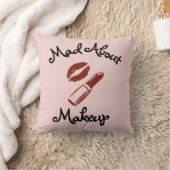 メイクアップの不機嫌 クッション (ブランケット)