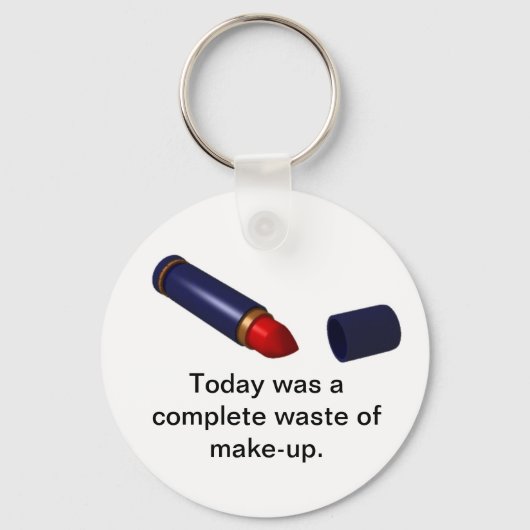 メイクアップの無駄。 キーホルダー (正面)