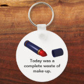 メイクアップの無駄。 キーホルダー (正面)