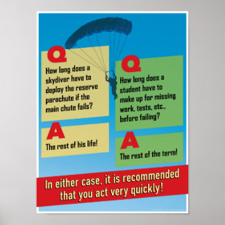 メイクアップの締め切り。教室のポスター。 ポスター