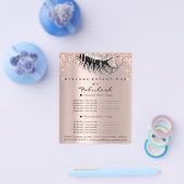 メイクアップまつげ美しいサロングリーンアイズダイヤモンド チラシ (シングル)