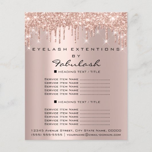 メイクアップまつげ美しいサロングリーンアイドリップ チラシ (正面)