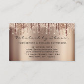 メイクアップまつ毛の美容用ハサミバラスキンドリップ 名刺 (裏面)