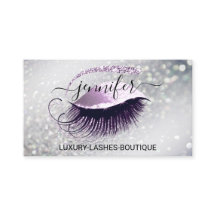 メイクアップまつ毛QRコードロゴグリッターラックスピンク