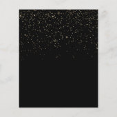 メイクアップまばたき金ゴールド紙吹雪フライヤー1ページ価格 チラシ (裏面)