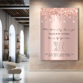 メイクアップまぶし営業時間サロンドリップ火花価格 ポスター