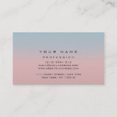 メイクアップアイズラッシュグリッターバラグラデーション眉毛 名刺 (裏面)