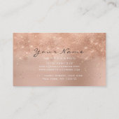 メイクアップアイズラッシュグリッターバラ紙吹雪1 名刺 (裏面)