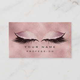 メイクアップアイズラッシュグリッターバラ金ゴールド赤面Glam 名刺